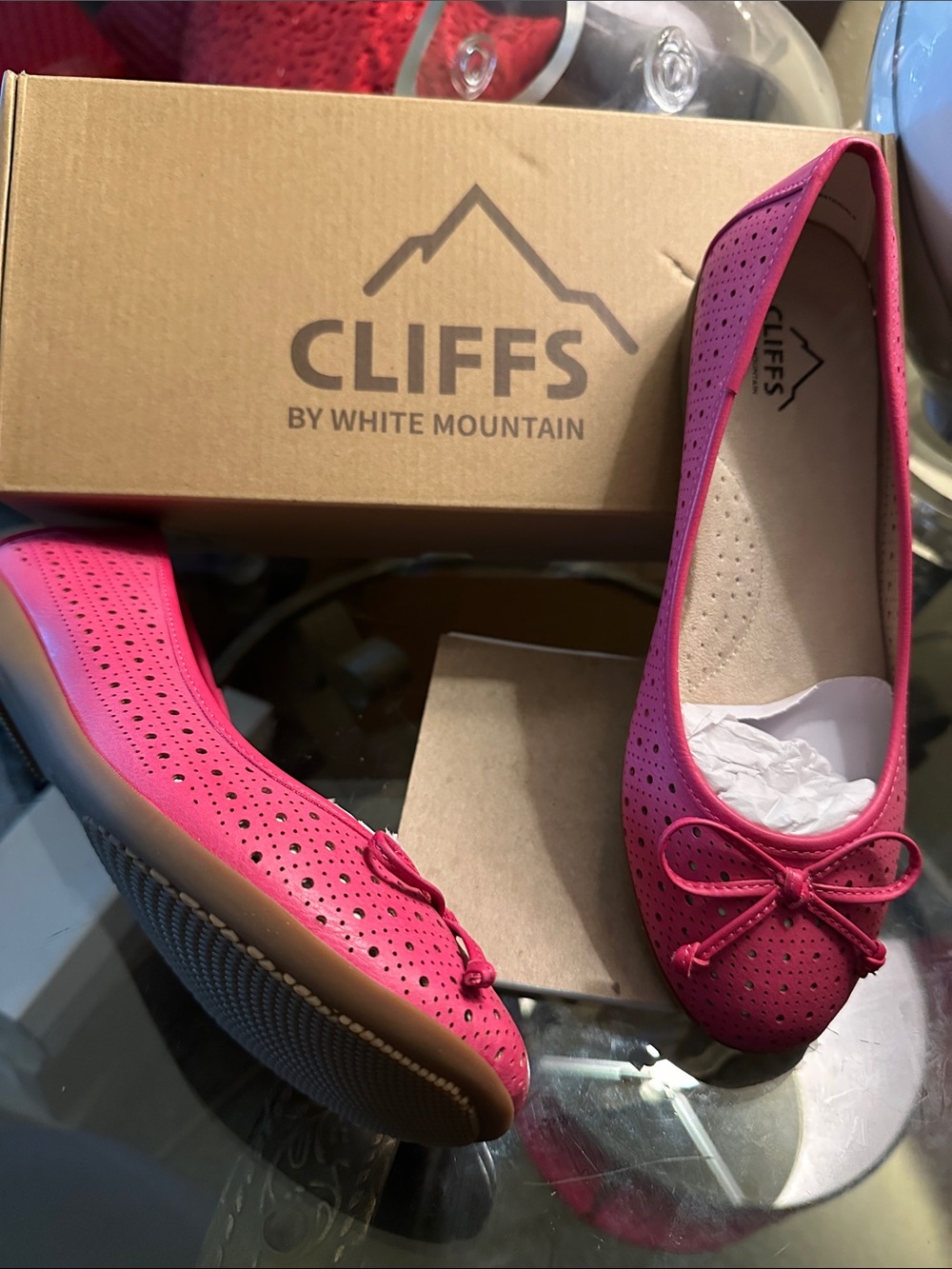 Cliffs by white